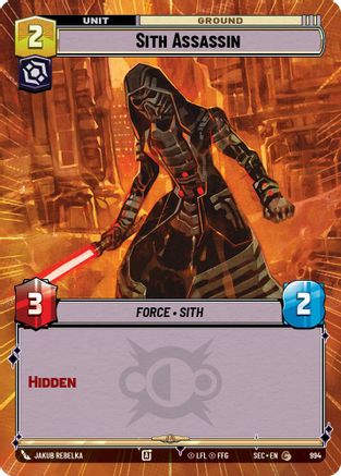 Sith Assassin (Hyperspace Foil) [SEC - 994]