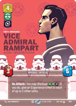Vice Admiral Rampart - On Schedule (Prestige) [SEC - 1047]