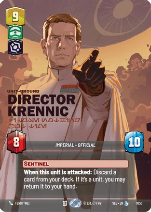 Director Krennic - I Lose Nothing But Time (Prestige) [SEC - 1050]