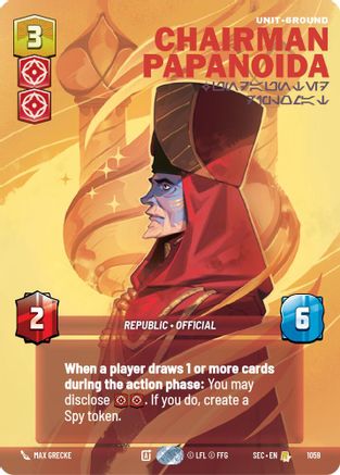 Chairman Papanoida - Undaunted Diplomat (Prestige) [SEC - 1059]
