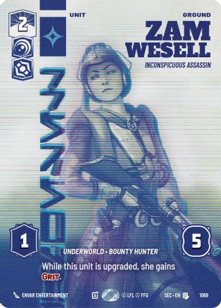 Zam Wesell - Inconspicuous Assassin (Prestige) [SEC - 1069]