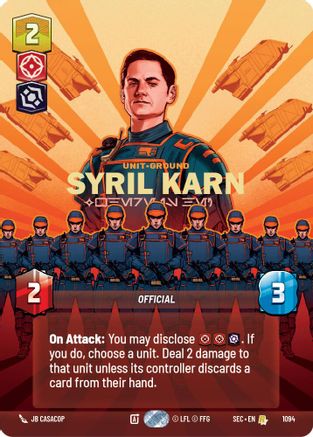 Syril Karn - Where Is He? (Prestige Foil) [SEC - 1094]