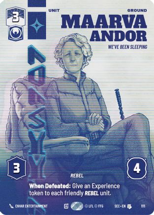 Maarva Andor - We've Been Sleeping (Prestige Foil) [SEC - 1111]