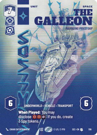 The Galleon - Marauding Pirate Ship (Prestige Foil) [SEC - 1116]