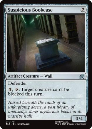 Suspicious Bookcase (TLE-170) - Avatar: The Last Airbender: Eternal-Legal