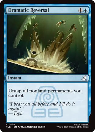 Dramatic Reversal (TLE-158) - Avatar: The Last Airbender: Eternal-Legal Foil