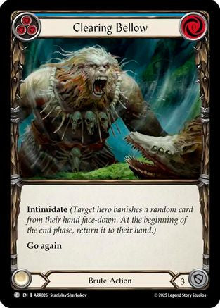 Clearing Bellow (ARR026) - Armory Deck: Rhinar