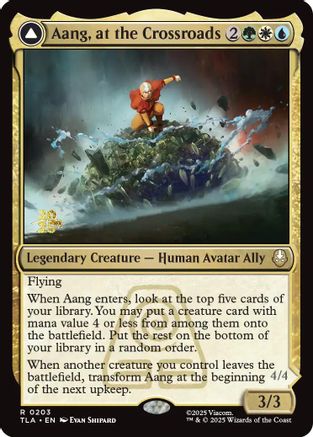 Aang, at the Crossroads [PRE - 203]