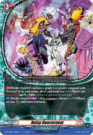 Noisy Danceroom (DZ-TB01/035EN) - DZ-TB01: Future Card Buddyfight