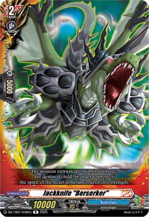 Jackknife "Berserker" (DZ-TB01/048EN) - DZ-TB01: Future Card Buddyfight