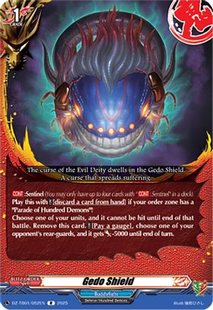Gedo Shield (DZ-TB01/052EN) - DZ-TB01: Future Card Buddyfight