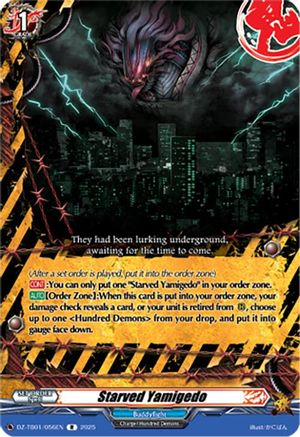 Starved Yamigedo (DZ-TB01/056EN) - DZ-TB01: Future Card Buddyfight
