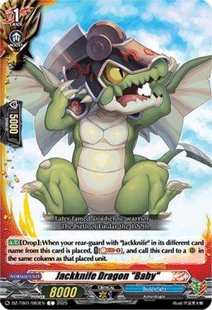 Jackknife Dragon "Baby" (DZ-TB01/083EN) - DZ-TB01: Future Card Buddyfight