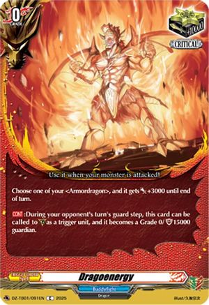Dragoenergy (DZ-TB01/091EN) - DZ-TB01: Future Card Buddyfight