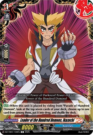 Leader of the Hundred Demons, Ikazuchi (DZ-TB01/130EN) - DZ-TB01: Future Card Buddyfight