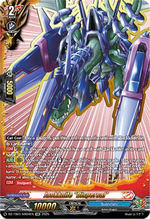 Jackknife "Dispersal" (KR) (DZ-TB01/KR04EN) - DZ-TB01: Future Card Buddyfight