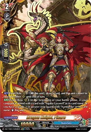 Dragon Knight, Pisaro (KR) (DZ-TB01/KR08EN) - DZ-TB01: Future Card Buddyfight