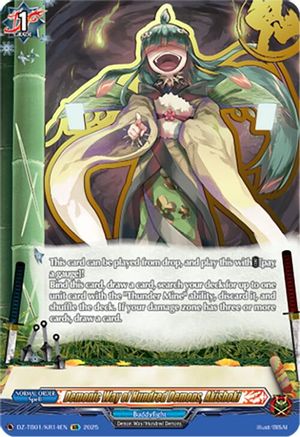 Demonic Way of Hundred Demons, Akishoki (KR) (DZ-TB01/KR14EN) - DZ-TB01: Future Card Buddyfight