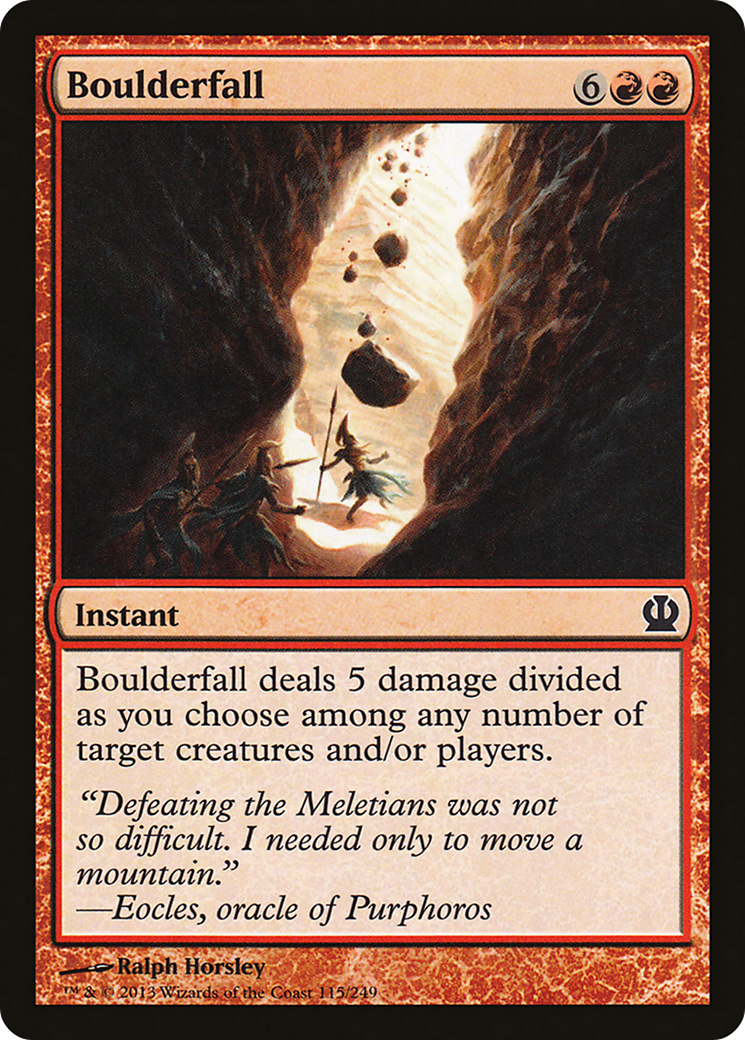 Boulderfall (THS-115) - Theros