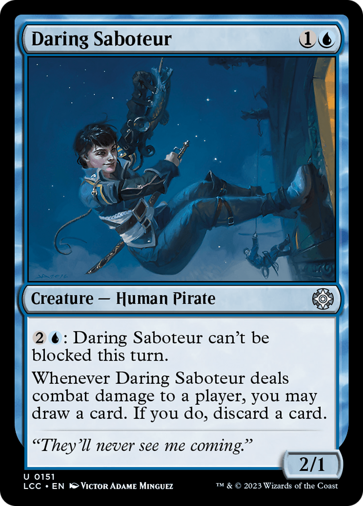 Daring Saboteur [LCC - 151]