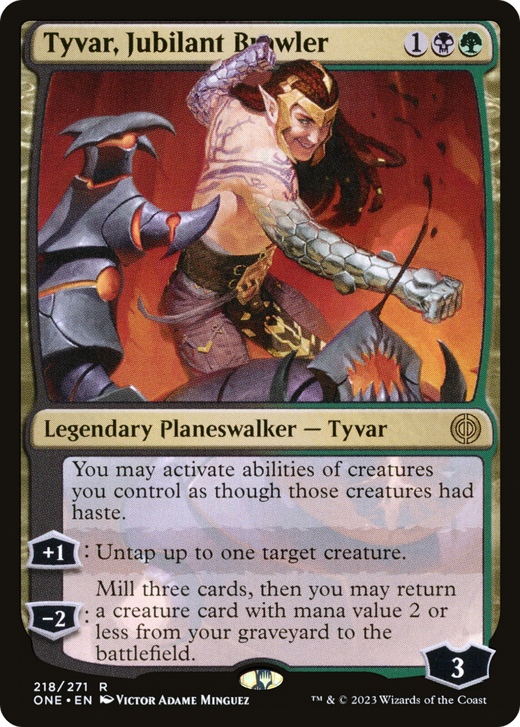 Tyvar, Jubilant Brawler [ONE - 218]