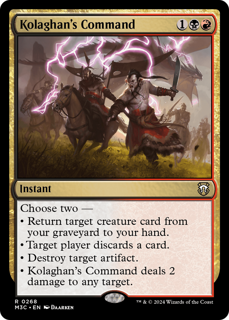 Kolaghan's Command [M3C - 268]