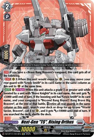 Next-Gen "TS", Rising Orthus (DZ-BT11/EX13EN) - DZ-BT11: Symphony of Might & Bloom
