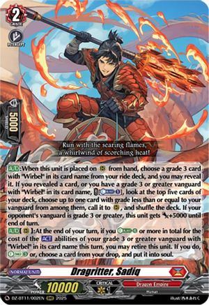 Dragritter, Sadiq [DZ-BT11 - DZ-BT11/002EN]