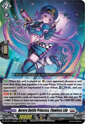 Aurora Battle Princess, Flawless Lila [DZ-BT11 - DZ-BT11/008EN]