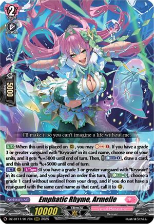 Emphatic Rhyme, Armelle (DZ-BT11/017EN) - DZ-BT11: Symphony of Might & Bloom