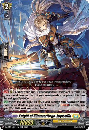 Knight of Glimmerforge, Logistilla (DZ-BT11/031EN) - DZ-BT11: Symphony of Might & Bloom