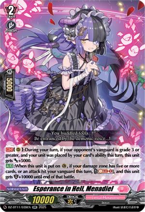 Esperance in Hell, Menadiel [DZ-BT11 - DZ-BT11/039EN]