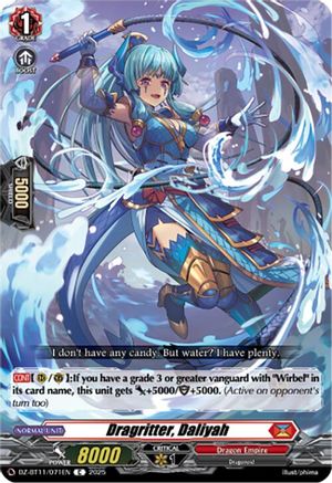 Dragritter, Daliyah (DZ-BT11/071EN) - DZ-BT11: Symphony of Might & Bloom