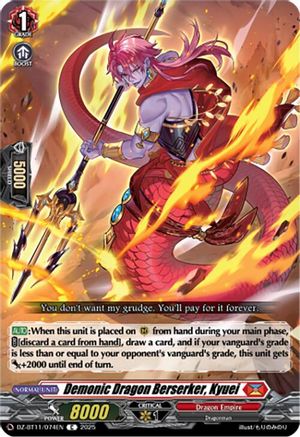 Demonic Dragon Berserker, Kyuei [DZ-BT11 - DZ-BT11/074EN]