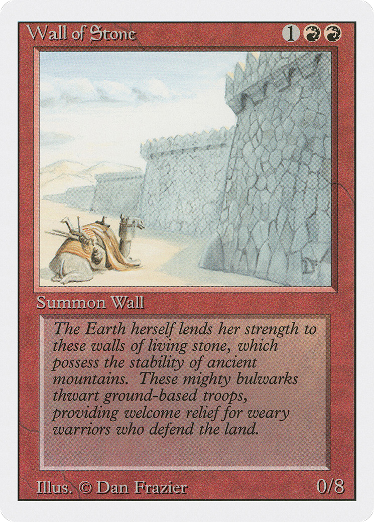 Wall of Stone [3ED - N/A]
