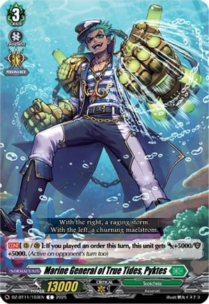Marine General of True Tides, Pyktes [DZ-BT11 - DZ-BT11/103EN]