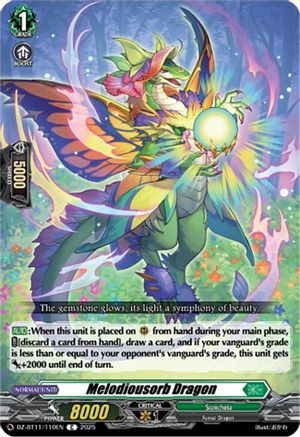 Melodiousorb Dragon (DZ-BT11/110EN) - DZ-BT11: Symphony of Might & Bloom