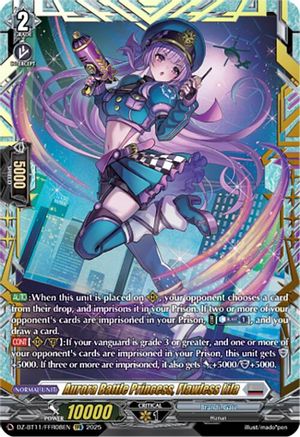 Aurora Battle Princess, Flawless Lila (FFR) (DZ-BT11/FFR08EN) - DZ-BT11: Symphony of Might & Bloom