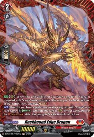 Rockbound Edge Dragon (FR) [DZ-BT11 - DZ-BT11/FR02EN]
