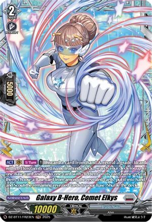 Galaxy B-Hero, Comet Elkys (FR) (DZ-BT11/FR23EN) - DZ-BT11: Symphony of Might & Bloom