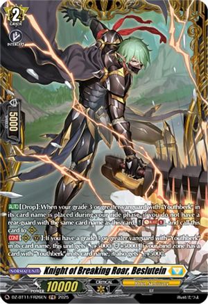 Knight of Breaking Roar, Beslutein (FR) (DZ-BT11/FR26EN) - DZ-BT11: Symphony of Might & Bloom
