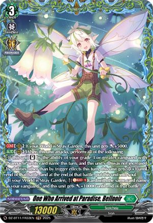 One Who Arrived at Paradise, Bellnoir (FR) (DZ-BT11/FR33EN) - DZ-BT11: Symphony of Might & Bloom