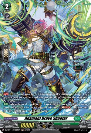 Adamant Brave Shooter (FR) (DZ-BT11/FR34EN) - DZ-BT11: Symphony of Might & Bloom