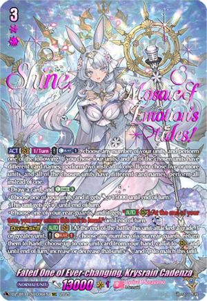 Fated One of Ever-changing, Krysrain Cadenza (SEC) (DZ-BT11/SEC06EN) - DZ-BT11: Symphony of Might & Bloom