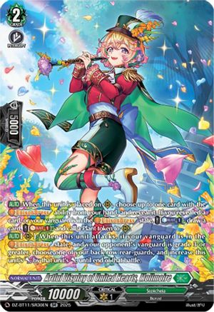 Artful Display of United Hearts, Mollmoire (SR) (DZ-BT11/SR30EN) - DZ-BT11: Symphony of Might & Bloom