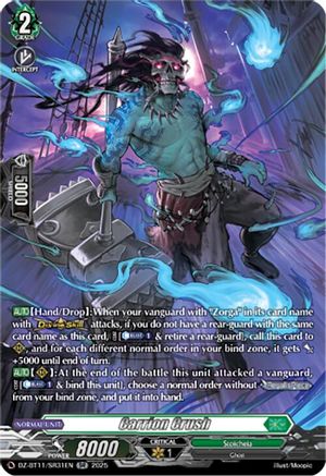 Carrion Crush (SR) (DZ-BT11/SR31EN) - DZ-BT11: Symphony of Might & Bloom