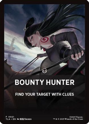 Bounty Hunter Theme Card (TLA-021) - Avatar: The Last Airbender
