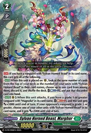 Sylvan Horned Beast, Marghor (D-PR/998EN) - D Promo Cards