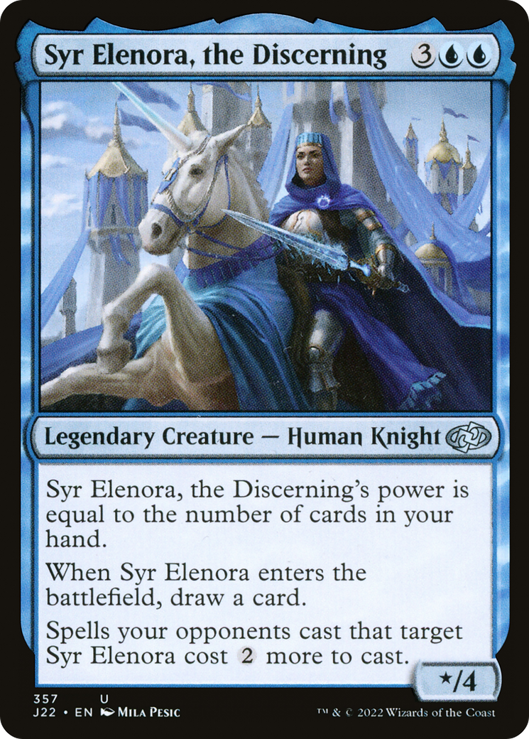 Syr Elenora, the Discerning [J22 - 357]