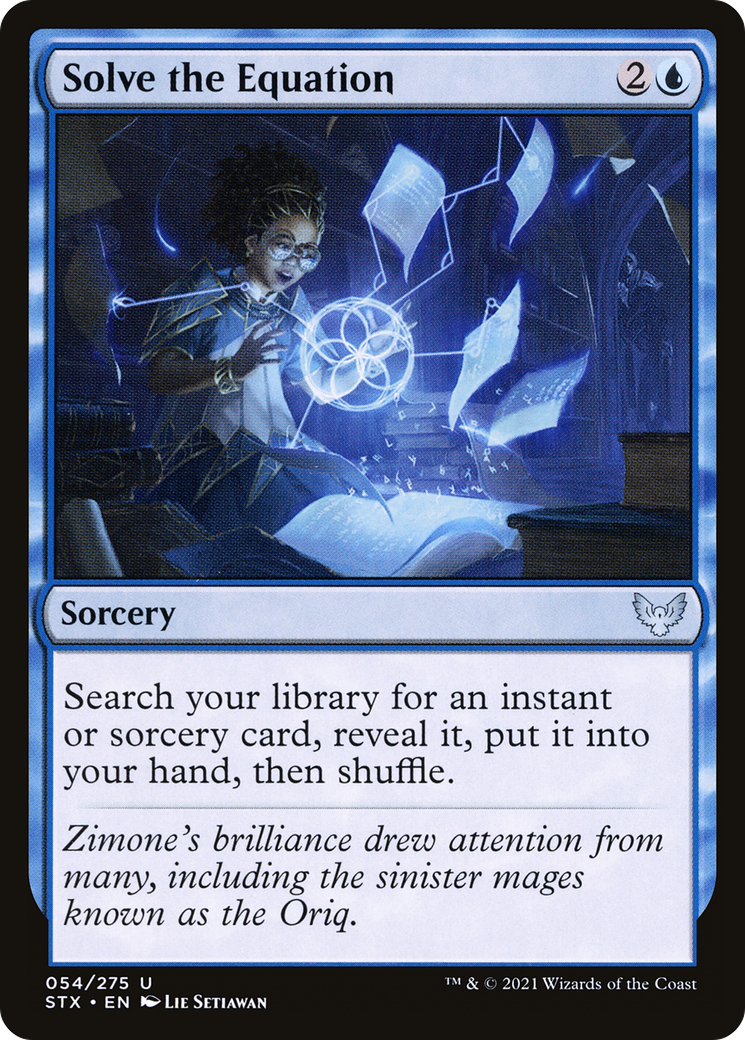 Solve the Equation [STX - 54]
